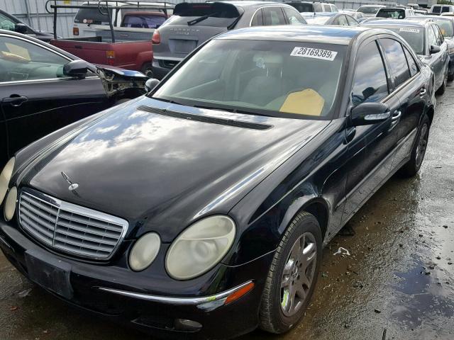 WDBUF56J76A776236 - 2006 MERCEDES-BENZ E 350 BLACK photo 2