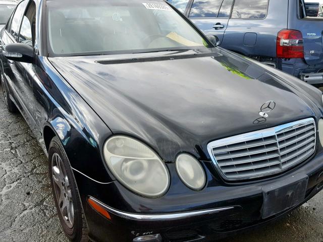 WDBUF56J76A776236 - 2006 MERCEDES-BENZ E 350 BLACK photo 9