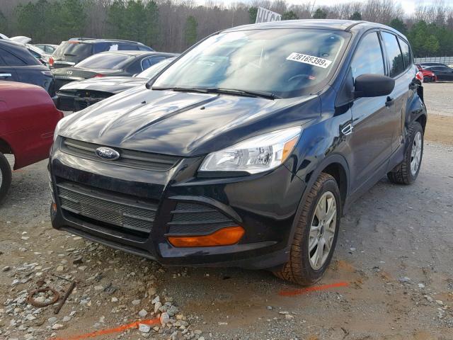 1FMCU0F7XGUB43459 - 2016 FORD ESCAPE S BLACK photo 2