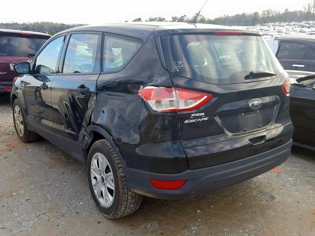 1FMCU0F7XGUB43459 - 2016 FORD ESCAPE S BLACK photo 3