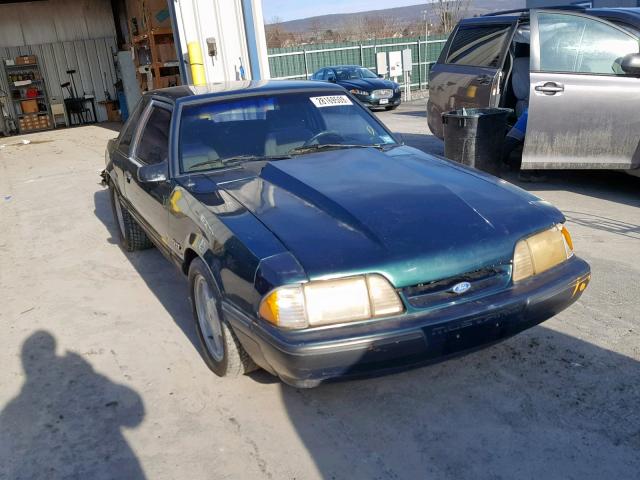 1FACP40E1MF178469 - 1991 FORD MUSTANG LX GREEN photo 1