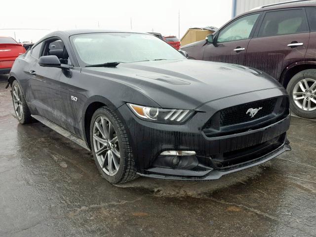 1FA6P8CF4F5310710 - 2015 FORD MUSTANG GT BLACK photo 1