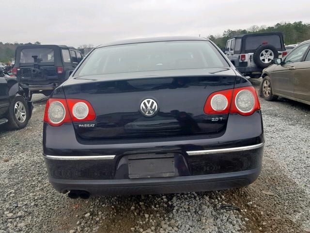 WVWUK73C78E137008 - 2008 VOLKSWAGEN PASSAT TUR BLACK photo 9