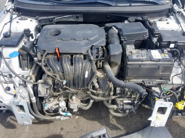 5NPE34AF1FH256585 - 2015 HYUNDAI SONATA SPO SILVER photo 7