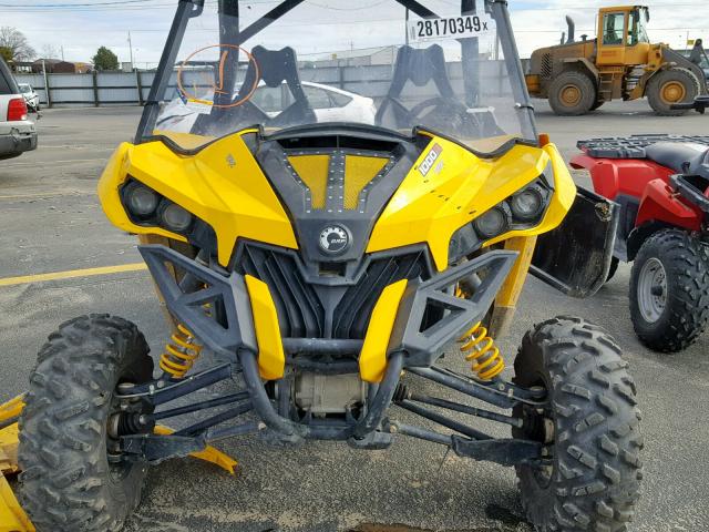 3JBPGCP10DJ001182 - 2013 CAN-AM MAVERICK 1 YELLOW photo 10