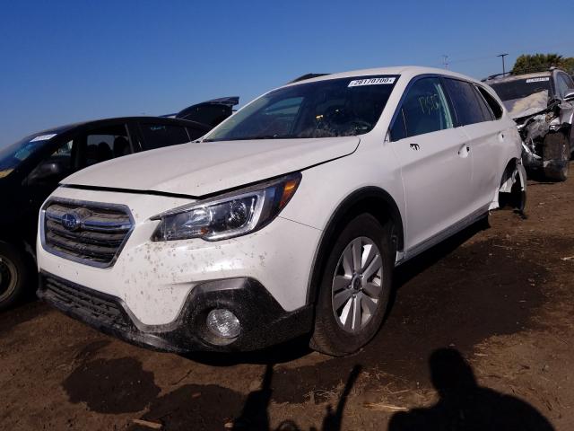 4S4BSAFC5K3320549 - 2019 SUBARU OUTBACK 2.5I PREMIUM  photo 2