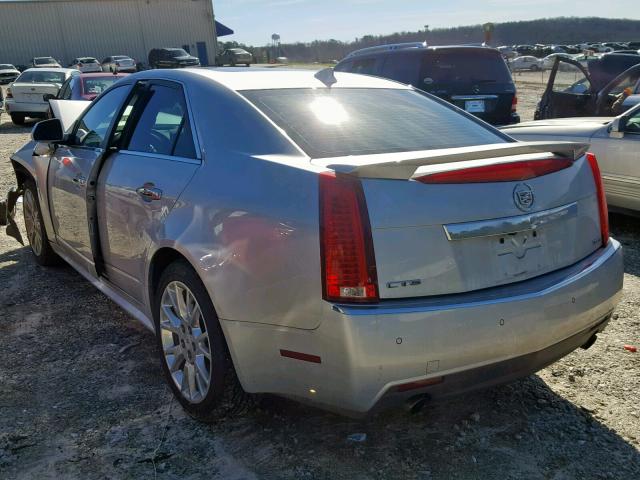 1G6DP5E31C0150493 - 2012 CADILLAC CTS PREMIU SILVER photo 3