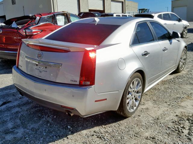 1G6DP5E31C0150493 - 2012 CADILLAC CTS PREMIU SILVER photo 4