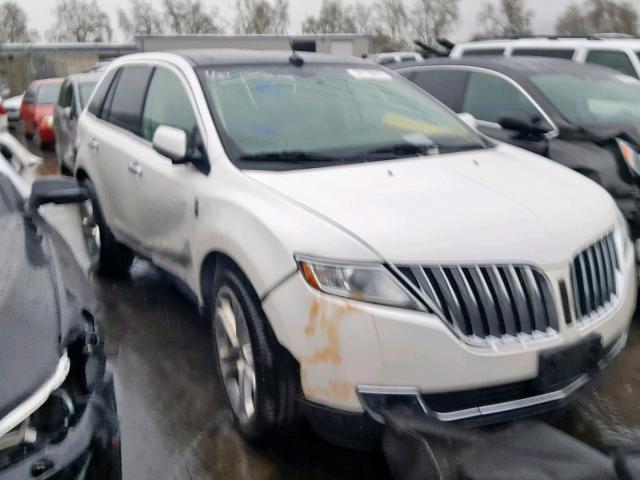 2LMDJ6JK7FBL31716 - 2015 LINCOLN MKX WHITE photo 1