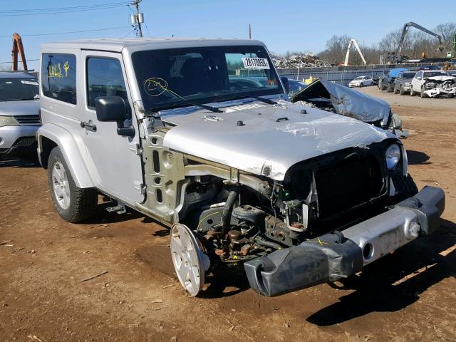 1C4GJWBG6CL200375 - 2012 JEEP WRANGLER S SILVER photo 1