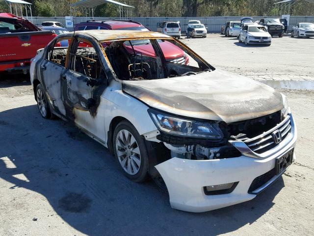 1HGCR3F84FA003697 - 2015 HONDA ACCORD EXL BURN photo 1