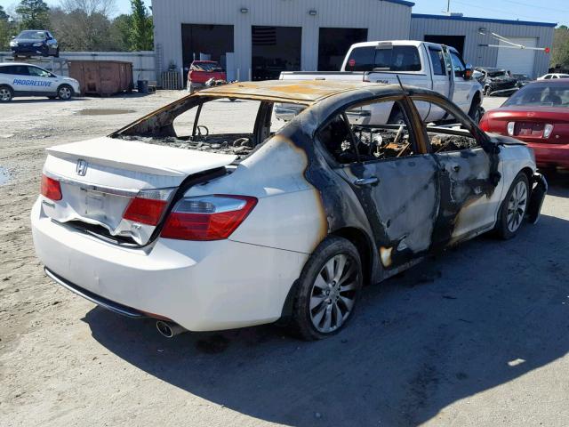 1HGCR3F84FA003697 - 2015 HONDA ACCORD EXL BURN photo 4