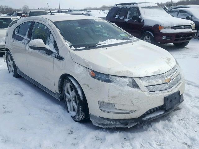 1G1RE6E42EU169842 - 2014 CHEVROLET VOLT WHITE photo 1