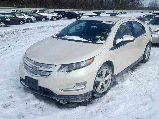 1G1RE6E42EU169842 - 2014 CHEVROLET VOLT WHITE photo 2