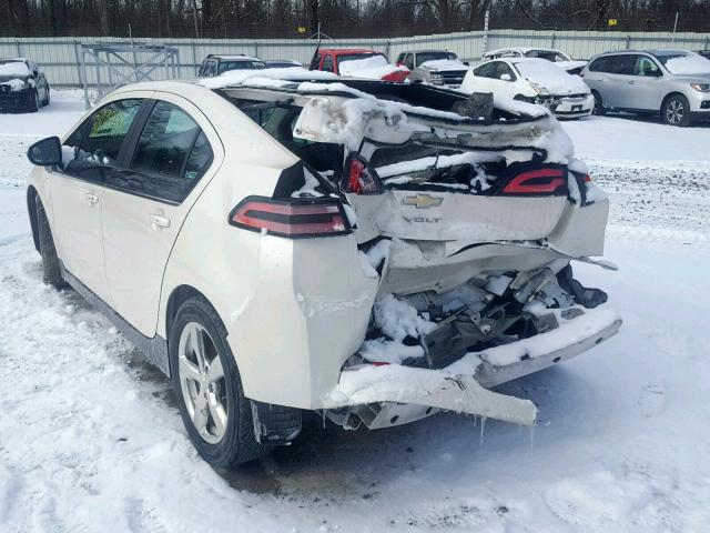 1G1RE6E42EU169842 - 2014 CHEVROLET VOLT WHITE photo 3