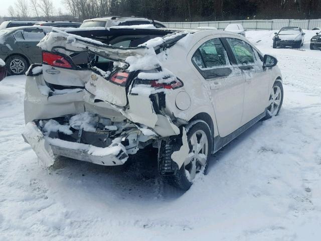 1G1RE6E42EU169842 - 2014 CHEVROLET VOLT WHITE photo 4