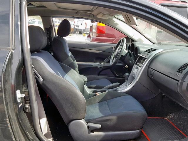 JTKDE177870156009 - 2007 TOYOTA SCION TC BLACK photo 5