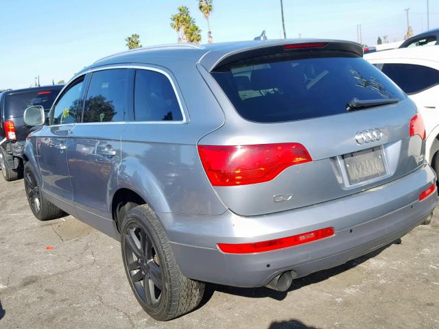 WA1BY74L08D053147 - 2008 AUDI Q7 3.6 QUA GRAY photo 3