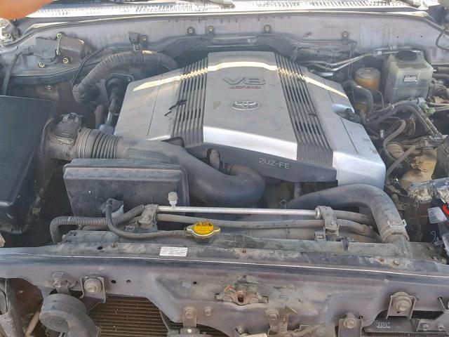 JTEHT05J542064147 - 2004 TOYOTA LAND CRUIS SILVER photo 7