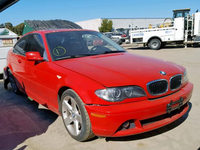 WBABV134X4JT20115 - 2004 BMW 325 CI SUL RED photo 1