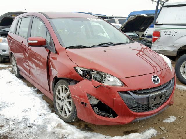 JM1CW2CL3F0188521 - 2015 MAZDA 5 TOURING RED photo 1
