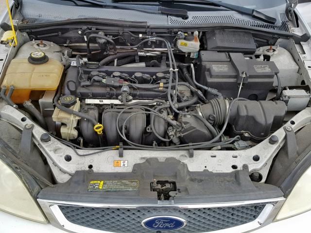 1FAFP34NX7W269231 - 2007 FORD FOCUS ZX4 SILVER photo 7