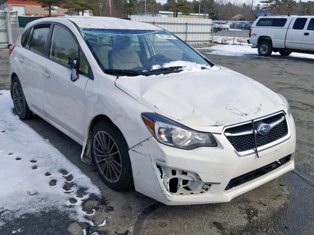 JF1GPAA63FG301144 - 2015 SUBARU IMPREZA BA WHITE photo 1