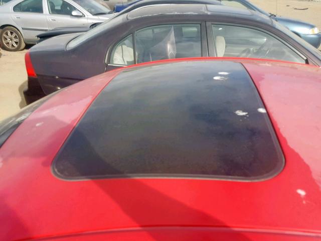 3VWDD21C2YM465623 - 2000 VOLKSWAGEN NEW BEETLE Qırmızı foto 9