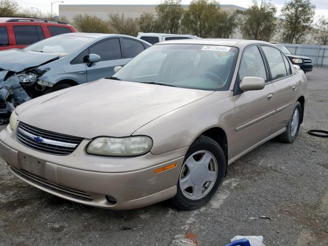 1G1NE52J4Y6223816 - 2000 CHEVROLET MALIBU LS GOLD photo 2