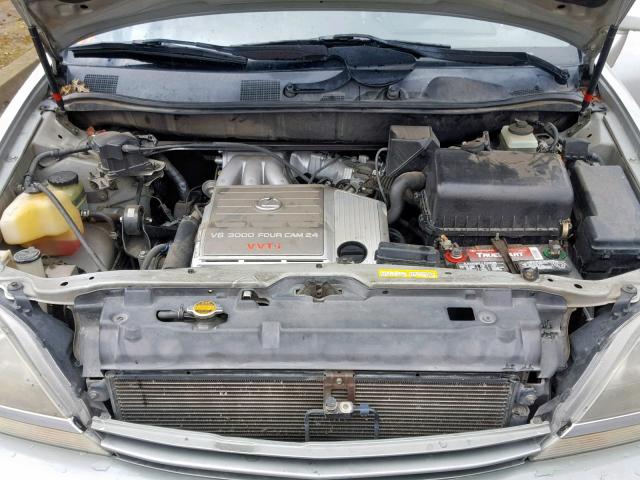 JT6HF10U4X0027486 - 1999 LEXUS RX 300 GRAY photo 7