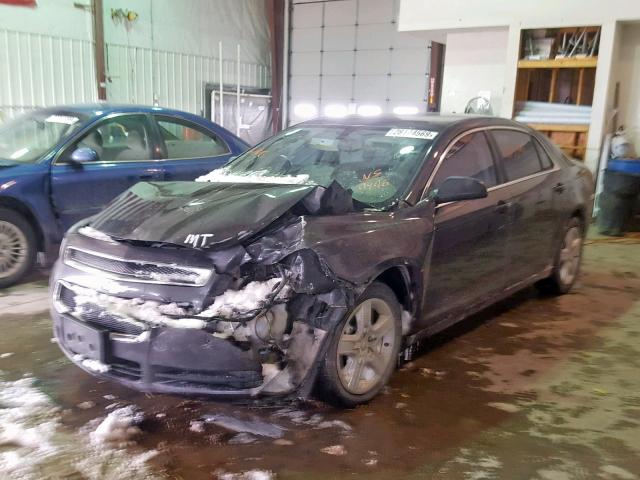1G1ZB5E18BF309496 - 2011 CHEVROLET MALIBU LS CHARCOAL photo 2