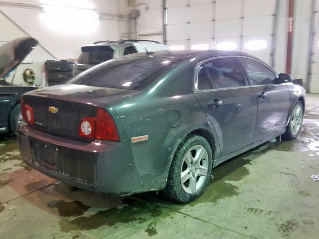 1G1ZB5E18BF309496 - 2011 CHEVROLET MALIBU LS CHARCOAL photo 4