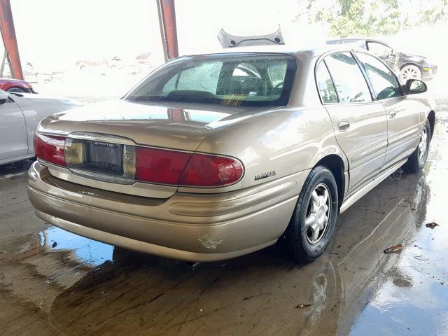 1G4HP54K414293589 - 2001 BUICK LESABRE CU TAN photo 4