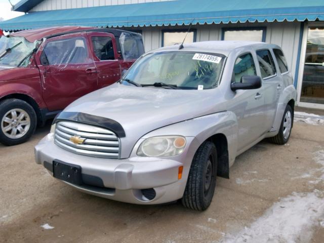 3GNDA13D86S591772 - 2006 CHEVROLET HHR LS Plata foto 2