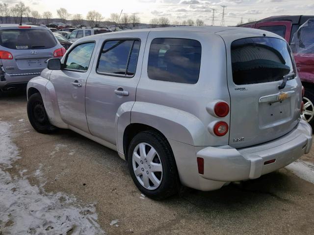 3GNDA13D86S591772 - 2006 CHEVROLET HHR LS Plata foto 3