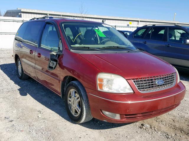 2FMZA522X5BA81266 - 2005 FORD FREESTAR S RED photo 1