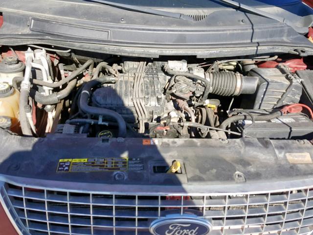 2FMZA522X5BA81266 - 2005 FORD FREESTAR S RED photo 7