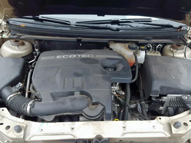 1G1ZG57B58F181492 - 2008 CHEVROLET MALIBU LS GOLD photo 7