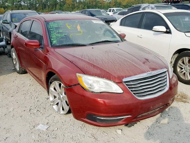 1C3CCBBB0CN298690 - 2012 CHRYSLER 200 TOURIN RED photo 1