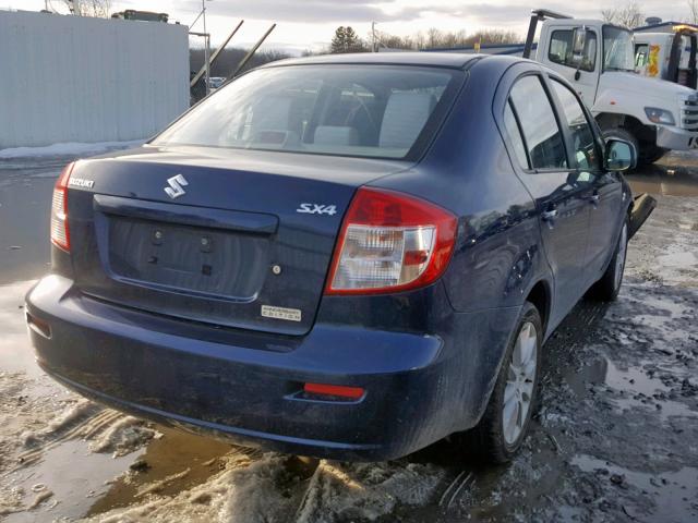 JS2YC5A23B6304226 - 2011 SUZUKI SX4 LE BLUE photo 4