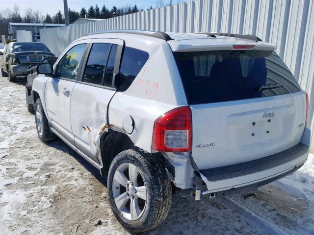 1J4NF1FB3BD282790 - 2011 JEEP COMPASS SP Ақ фото 3