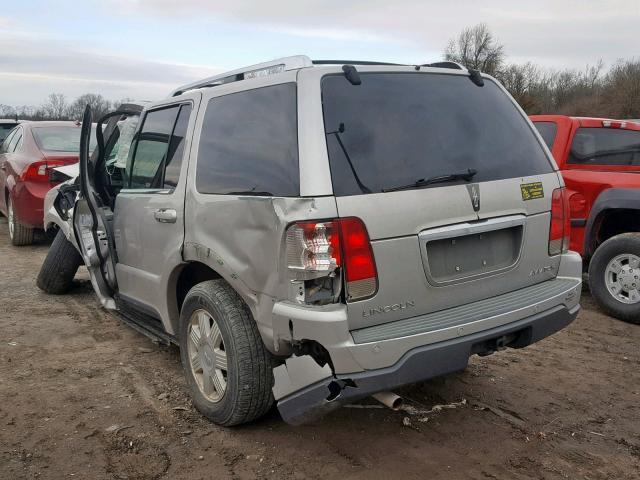 5LMEU88H84ZJ02191 - 2004 LINCOLN AVIATOR 银色 照片 3