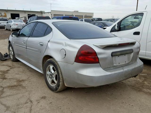 2G2WP522051198242 - 2005 PONTIAC GRAND PRIX SILVER photo 3