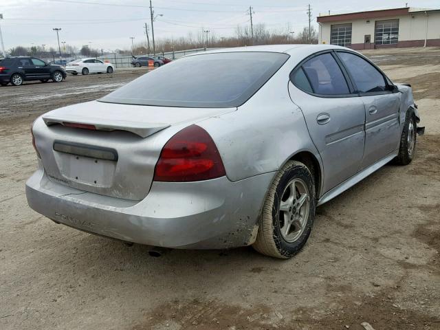 2G2WP522051198242 - 2005 PONTIAC GRAND PRIX SILVER photo 4