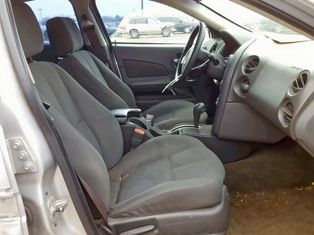 2G2WP522051198242 - 2005 PONTIAC GRAND PRIX SILVER photo 5