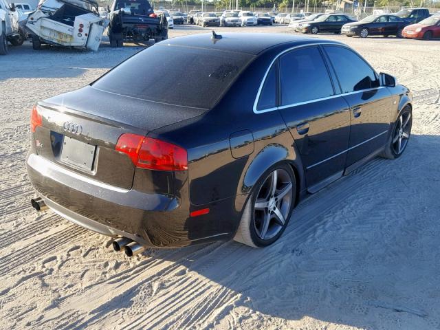 WAUGL98E57A194794 - 2007 AUDI NEW S4 QUA BLACK photo 4