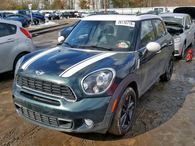 WMWZC5C52EWM18788 - 2014 MINI COOPER S C GREEN photo 2