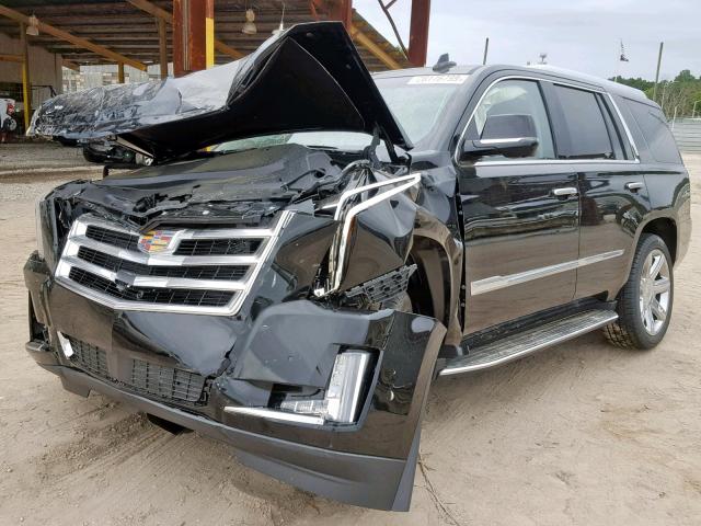 1GYS3CKJ2KR125579 - 2019 CADILLAC ESCALADE P BLACK photo 2