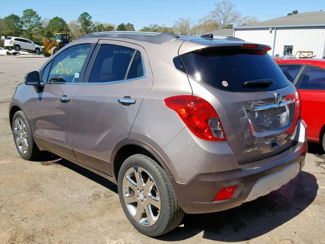 KL4CJDSB7EB545411 - 2014 BUICK ENCORE PRE GRAY photo 3