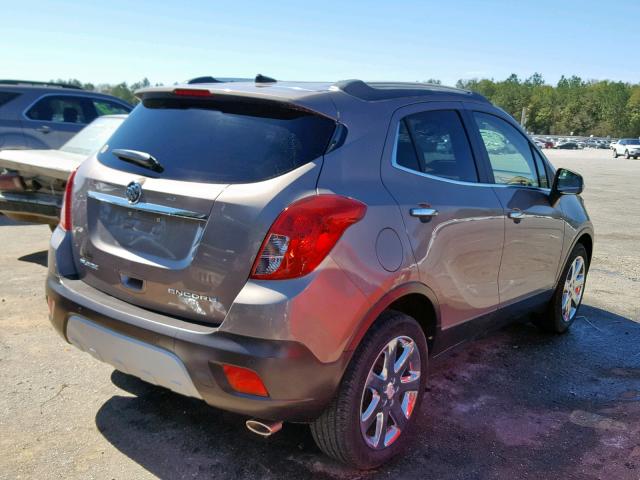 KL4CJDSB7EB545411 - 2014 BUICK ENCORE PRE GRAY photo 4